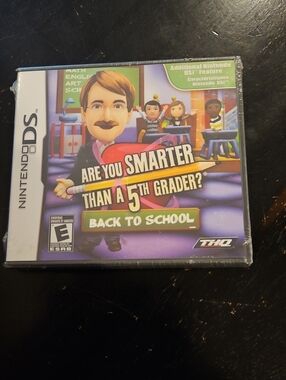 Nintendo DS Game - Are You Smarter Than A 5th Grader - Back To School NEW
